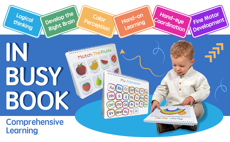 32 Themes Montessori Preschool Learning Activities Busy Book