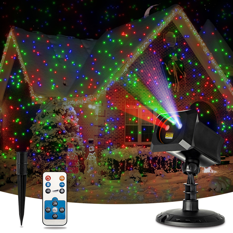 starry christmas projector lights