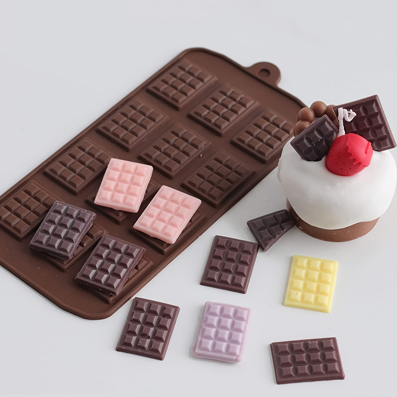 Crack Shape Chocolate Bar Mold Nonstick Bpa Free Diy Polycarbonate Chocolate  Mold Candy Molds Chocolate Maker For Baking Tool - Baking & Pastry Tools -  AliExpress