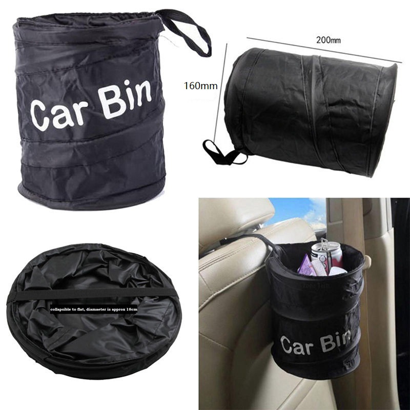 Keep Car Clean Organized Collapsible Car Trash ! - Temu