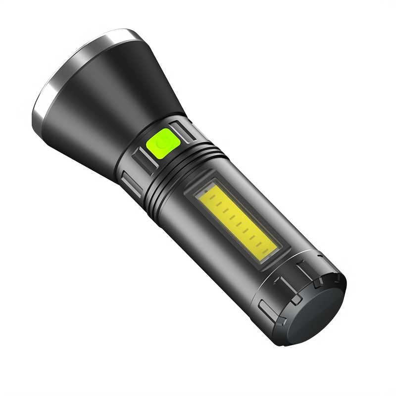 1pc Portable Flashlight High Power Led Flashlight Powerful Rechargeable