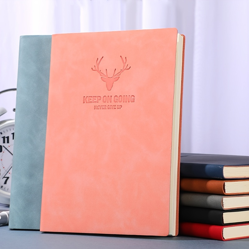 

200 Pages Of Creative Patterns: Faux Leather-bound Journal Notebook For Writing And Journaling