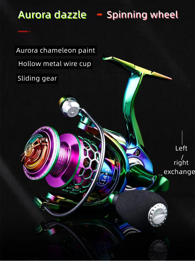 BuyWeekCA CNC Metal Fishing Reel Kits Handle Rocker Arm Fish