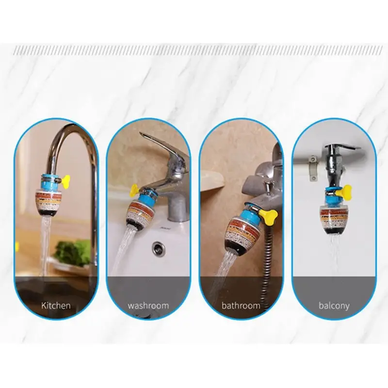 1pcs 3 34x1 96in faucet water filters universal interface home kitchen faucet tap water clean purifier filter details 3