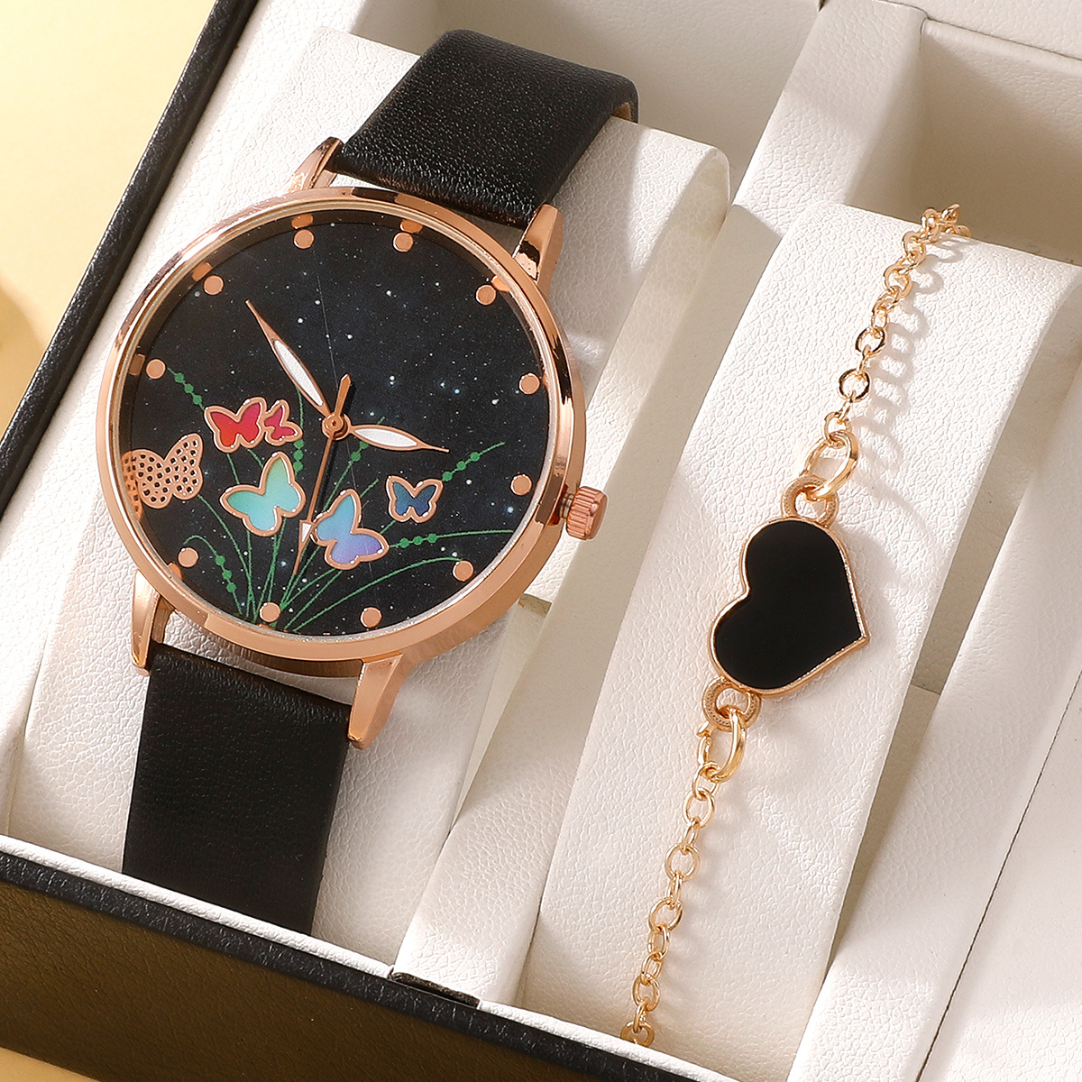 womens watches with leather band