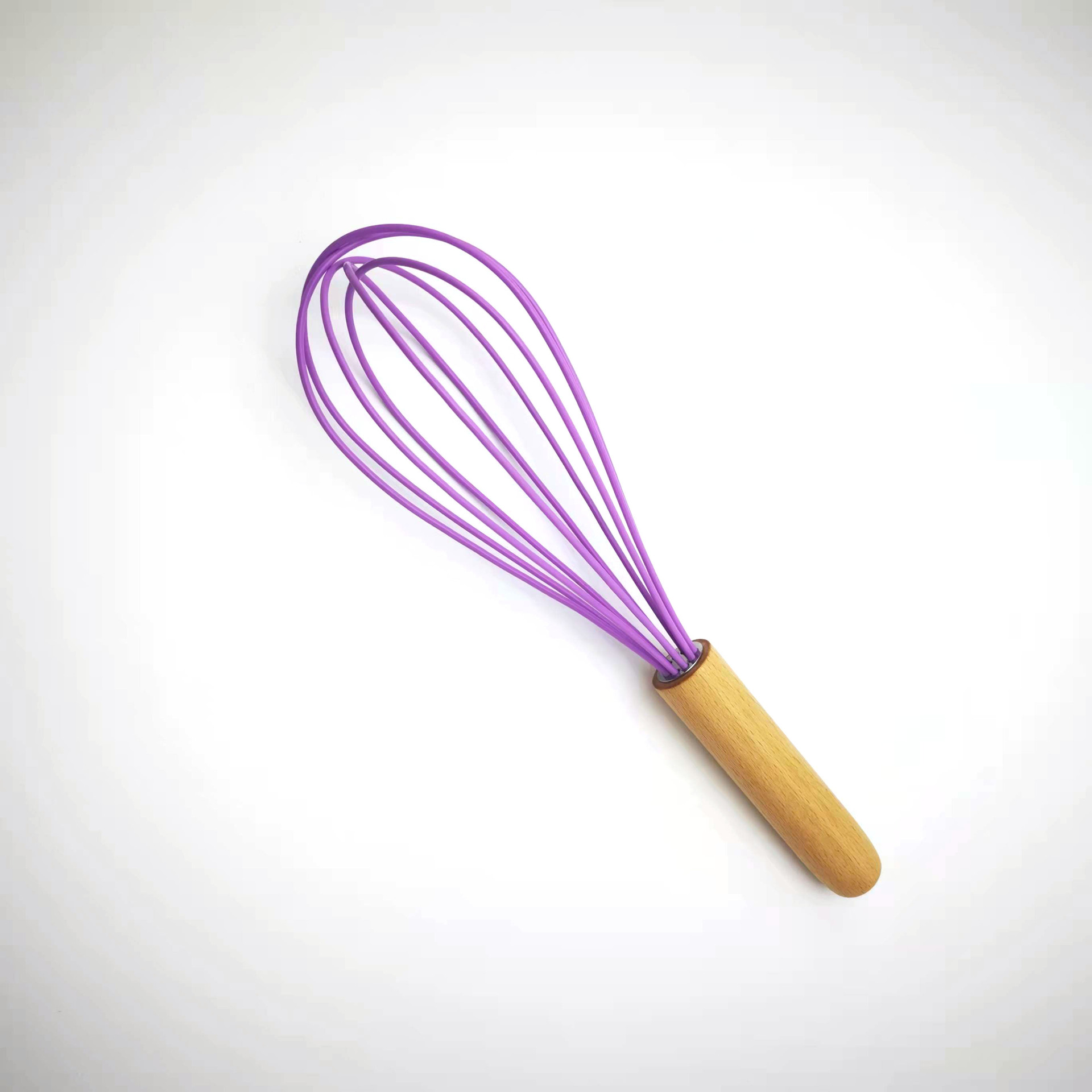 Mini Silicone Whisk Food Mixer Egg Beater Heat Resistant Cream
