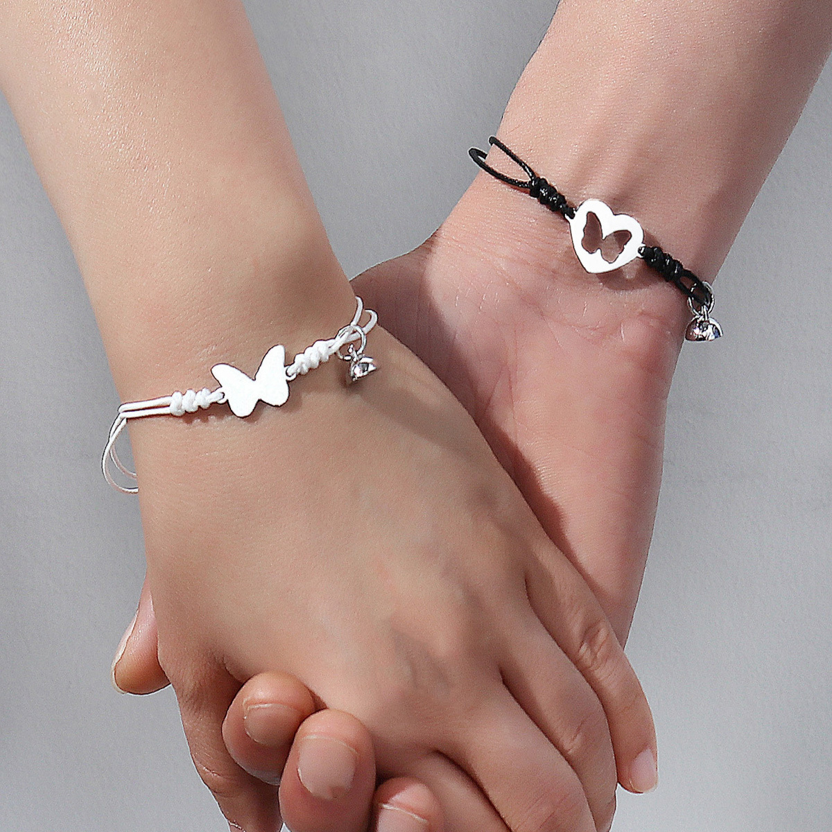 Matching Butterfly Bracelets Best Friends Charm Bracelets Friendship  Bracelet Jewelry - Temu