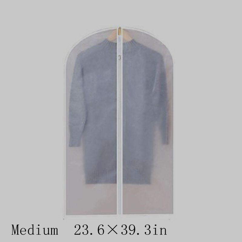 Garment Bags For Hanging Clothes With Gusset Full Clear Moth - Temu