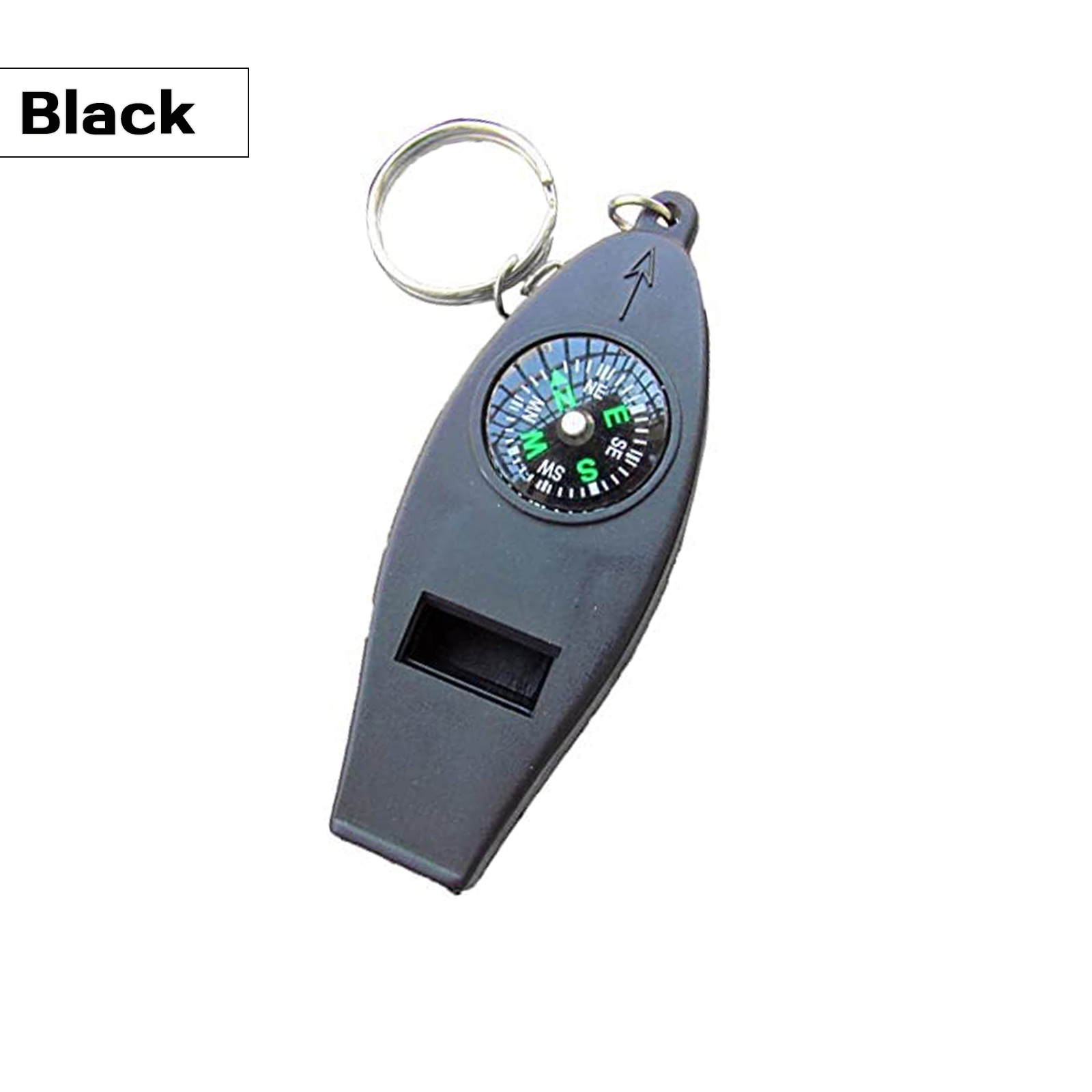 Multi-functional Emergency Survival Whistle With Compass