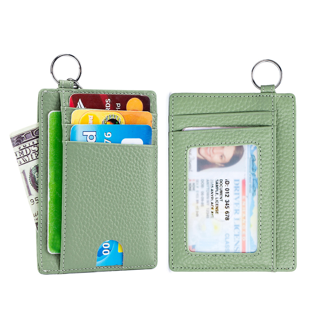 Key Holder Zip Around - Grass Green