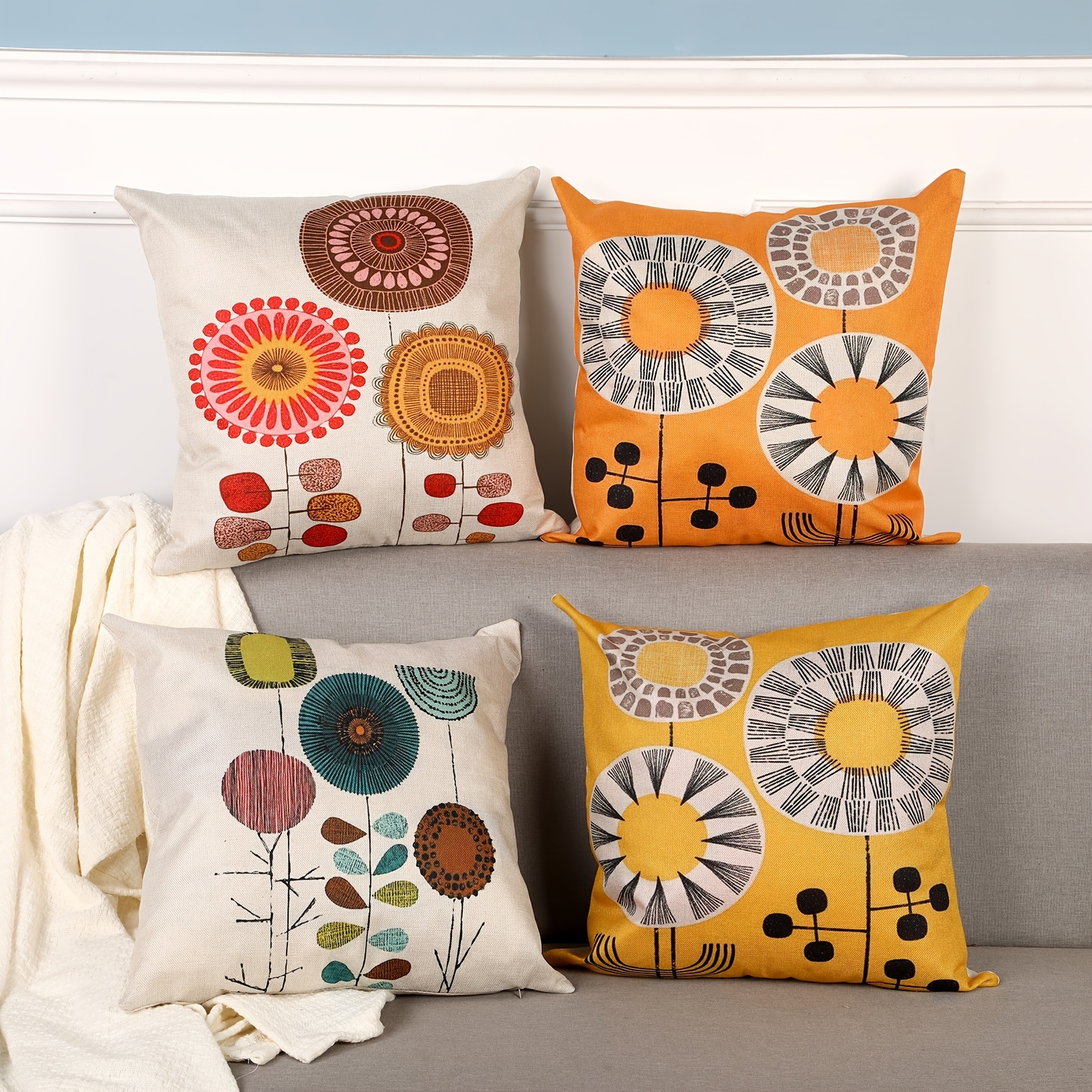cheap patterned pillowcases
