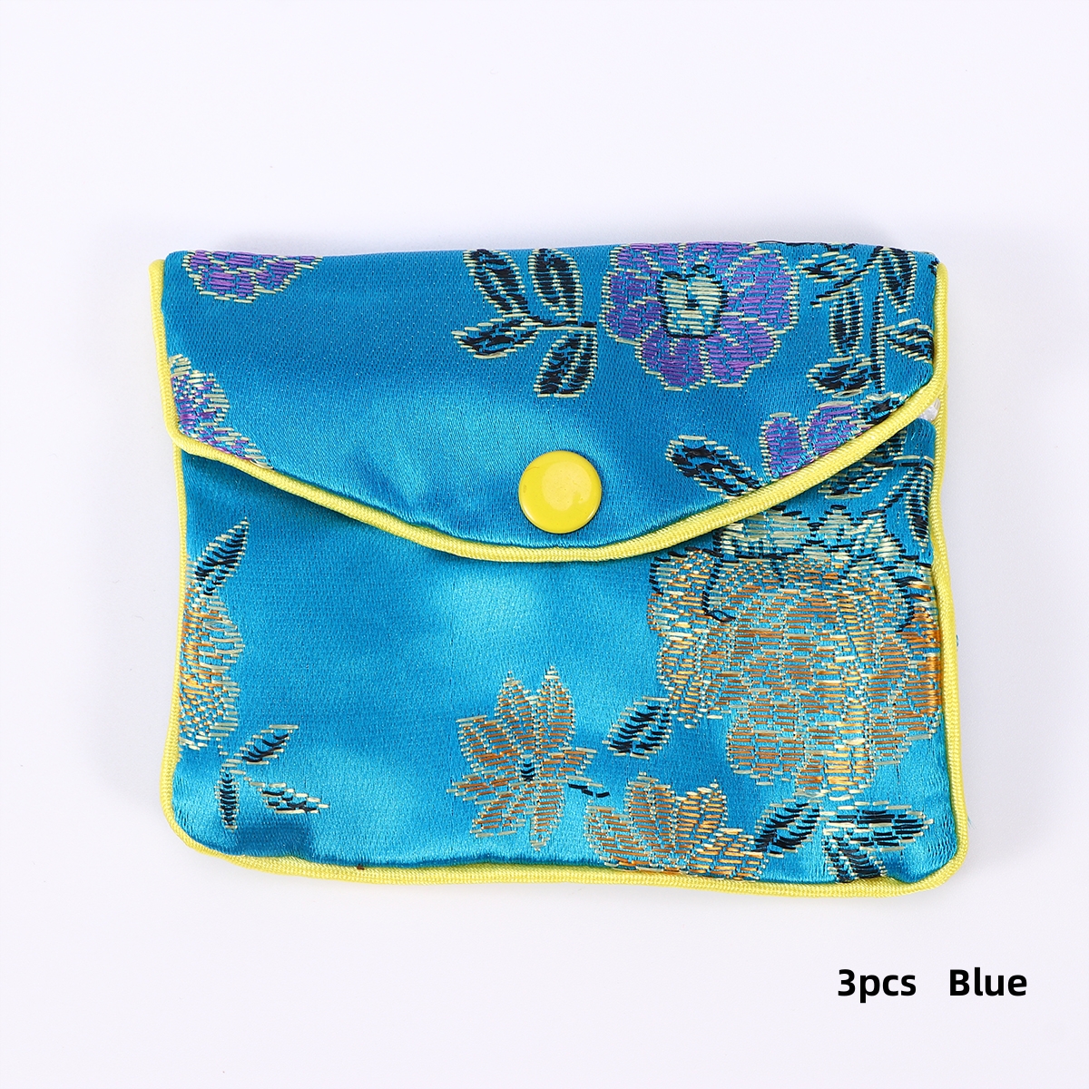 Embroidery Jewelry Gift Pouch Silk Purse Pouch With Tassel - Temu