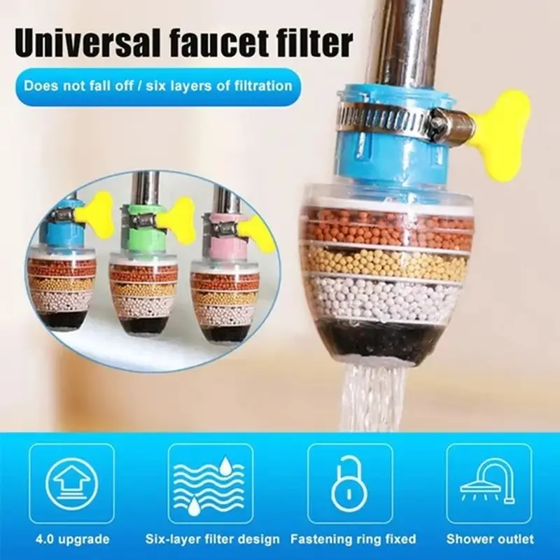 1pcs 3 34x1 96in faucet water filters universal interface home kitchen faucet tap water clean purifier filter details 0