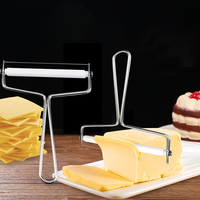 Effortlessly Cheese, Butter, And Ham With This Stainless Steel Cheese r And  Cutter - Temu