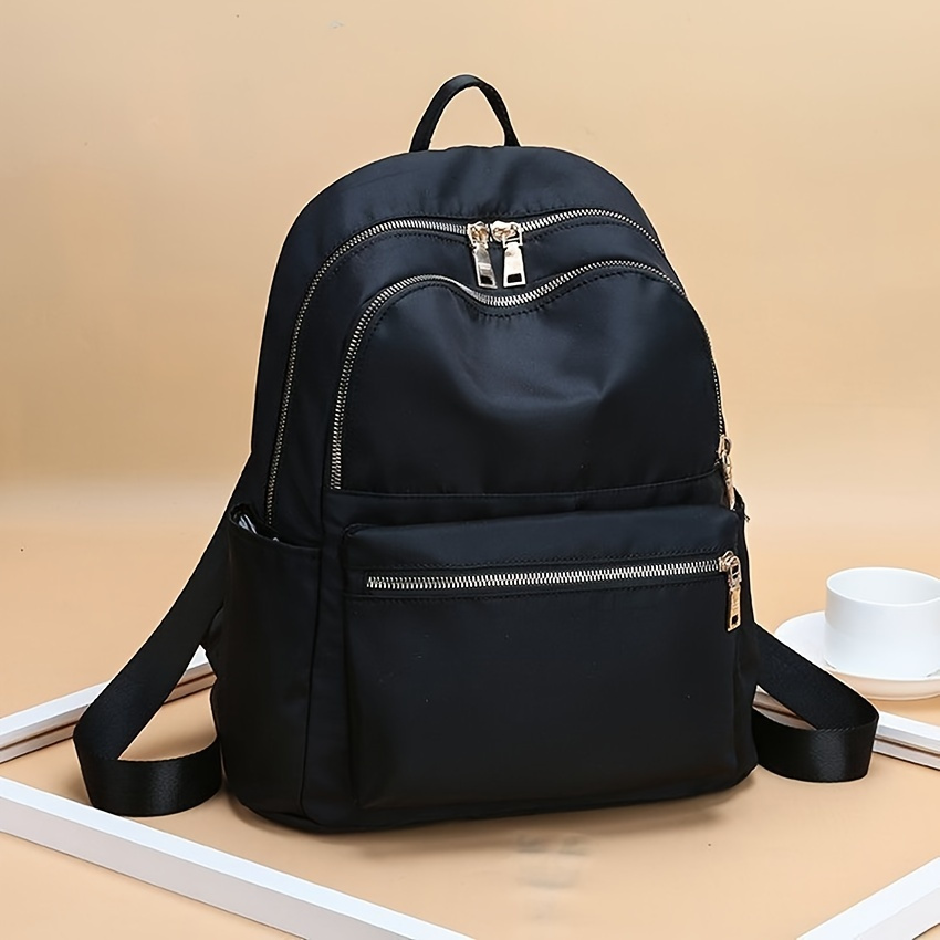 Simple 2025 black backpack