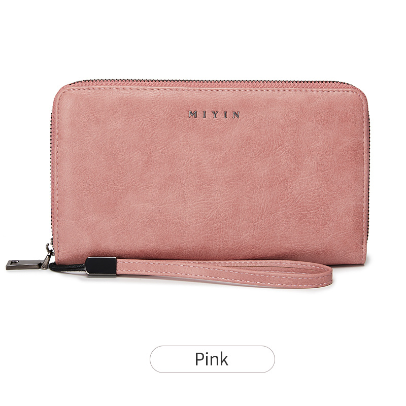 Stitch Detail Long Wallet, Women's Trendy Wallet With Multiple Card Slots &  Id Window - Temu