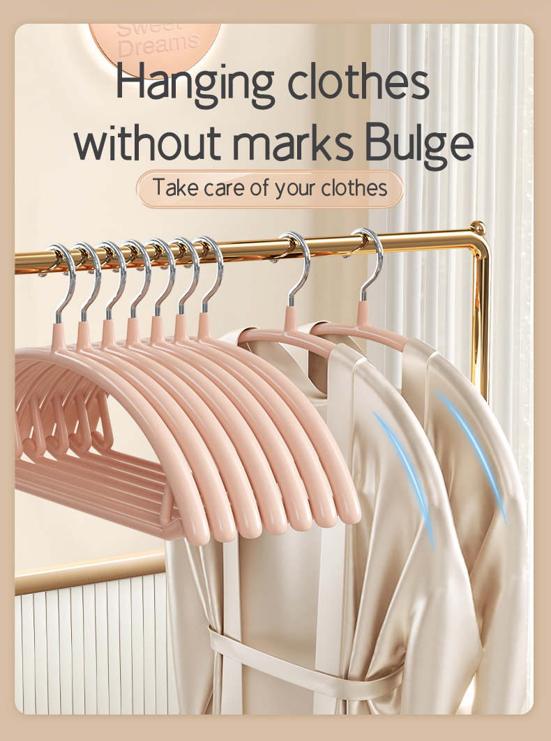 Non-marking Clothes Hanger With Shoulder Protection - Skid-proof