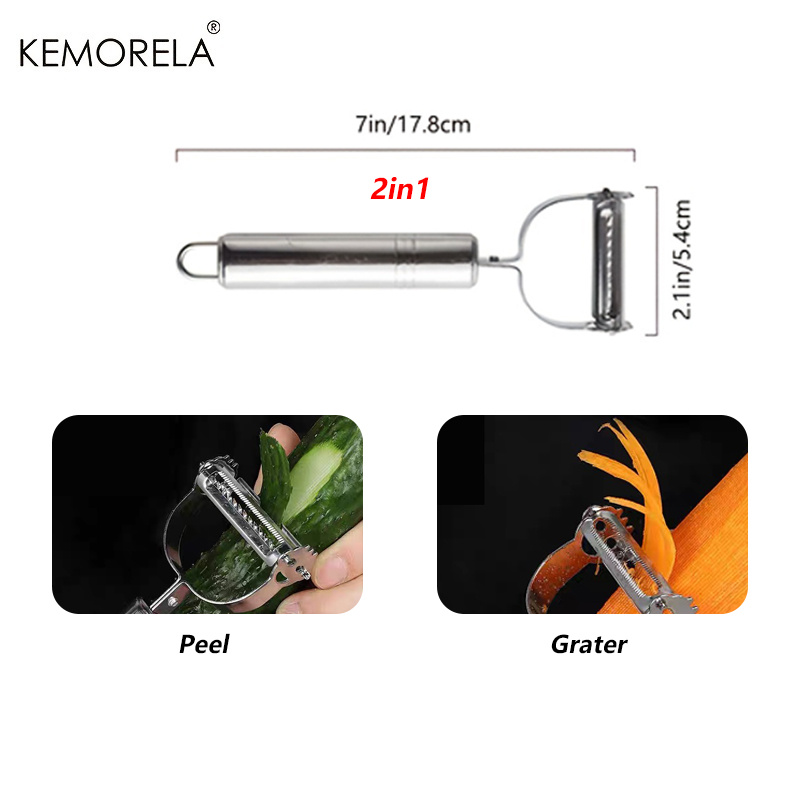 Stainless Steel Fruit And Vegetable Peeler, And Potato Peeler, Winter Melon  And Pumpkin Peeler, Easy Peeling, Healthy Eating, Kitchen Stuff Kitchen  Accessories Kitchen Gadgets - Temu