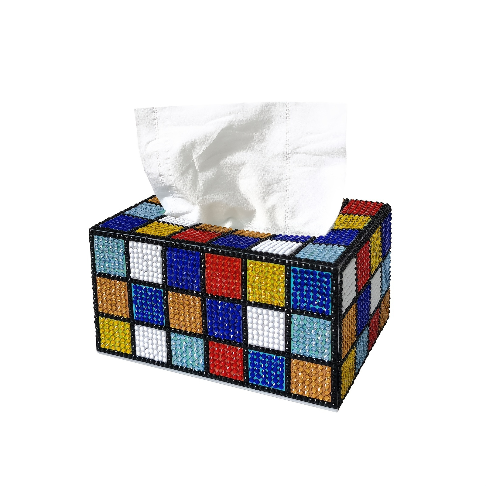Rubiks cube tissue box -  France