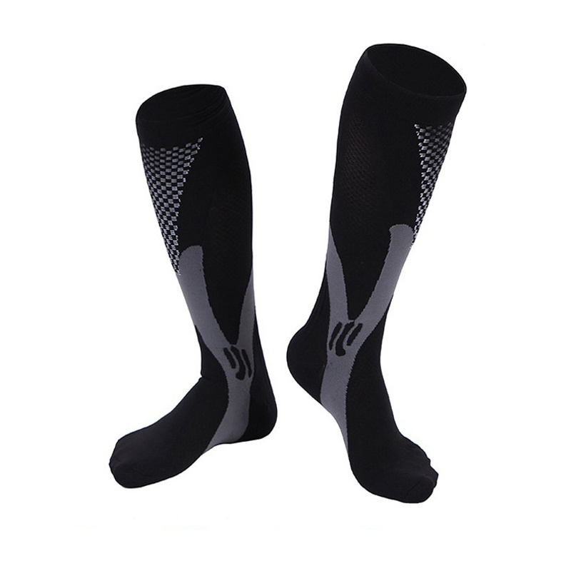 VPX-P - Calcetines de compresión para hombre y mujer, calcetines para  bicicleta, correr y bicicleta de montaña, 20-30 mmHg