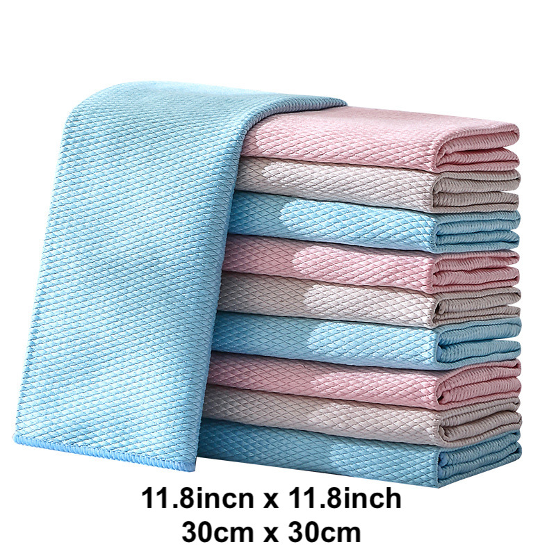 Microfiber Cleaning Cloth, Microfiber Cleaning Rags Kitchen Dish Rags For Washing  Dishes, Dish Towels For Kitchen Drying, Kitchen Washcloths For Dishes, Cleaning  Cloths For Houseb - Temu