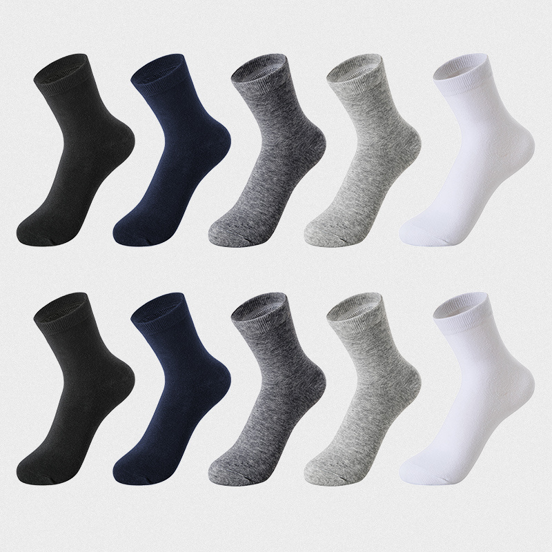 PRETYZOOM 10 pares de calcetines de algodón para hombres, niños,  estudiantes, adolescentes, calcetines cortos, calcetines invisibles,  calcetines de