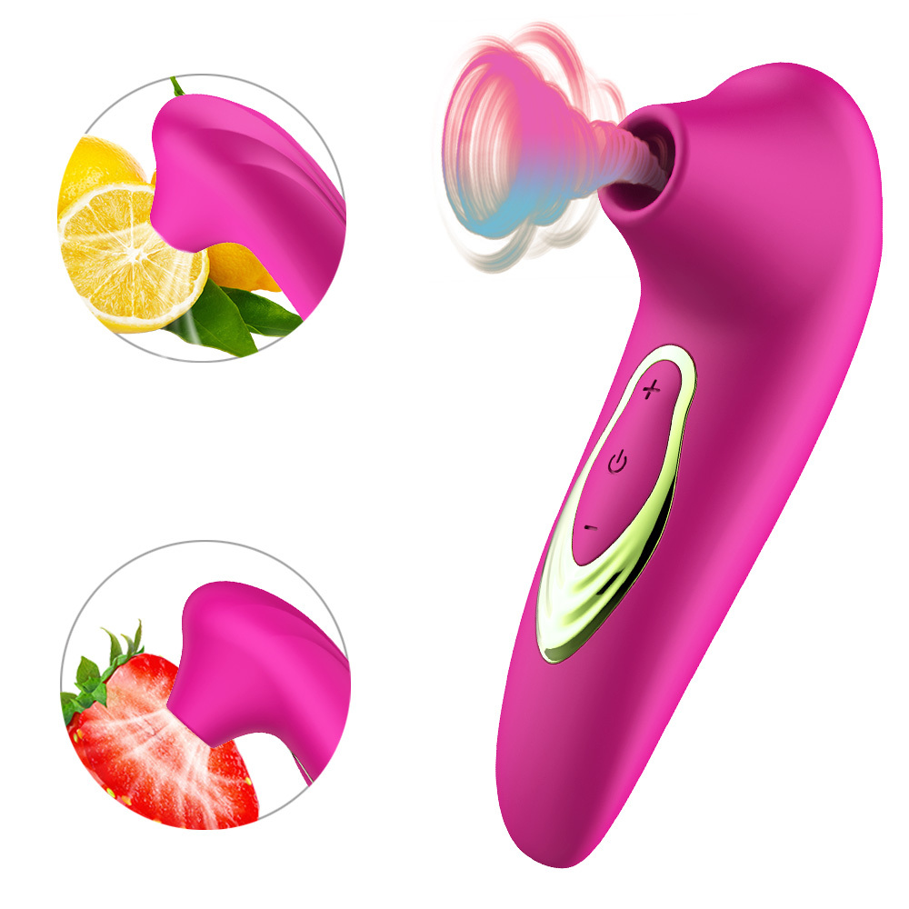 Portable Female Masturbator,, Adult Vibrating Wand, Sucking And Licking Toy For Women, Vibrator For Women, 5 Sucking Frequencies, Adult Sex Toys image