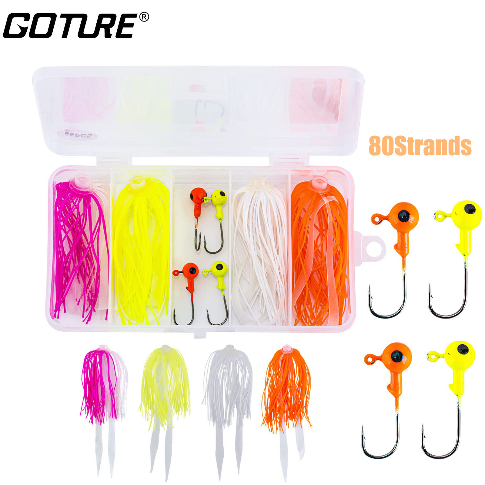 1/5pcs 15cm 5.9 Inch Silicone * For Spinnerbaits Buzzbaits, Bass Fishing  Lure Making And Fly Tying Material Accessories