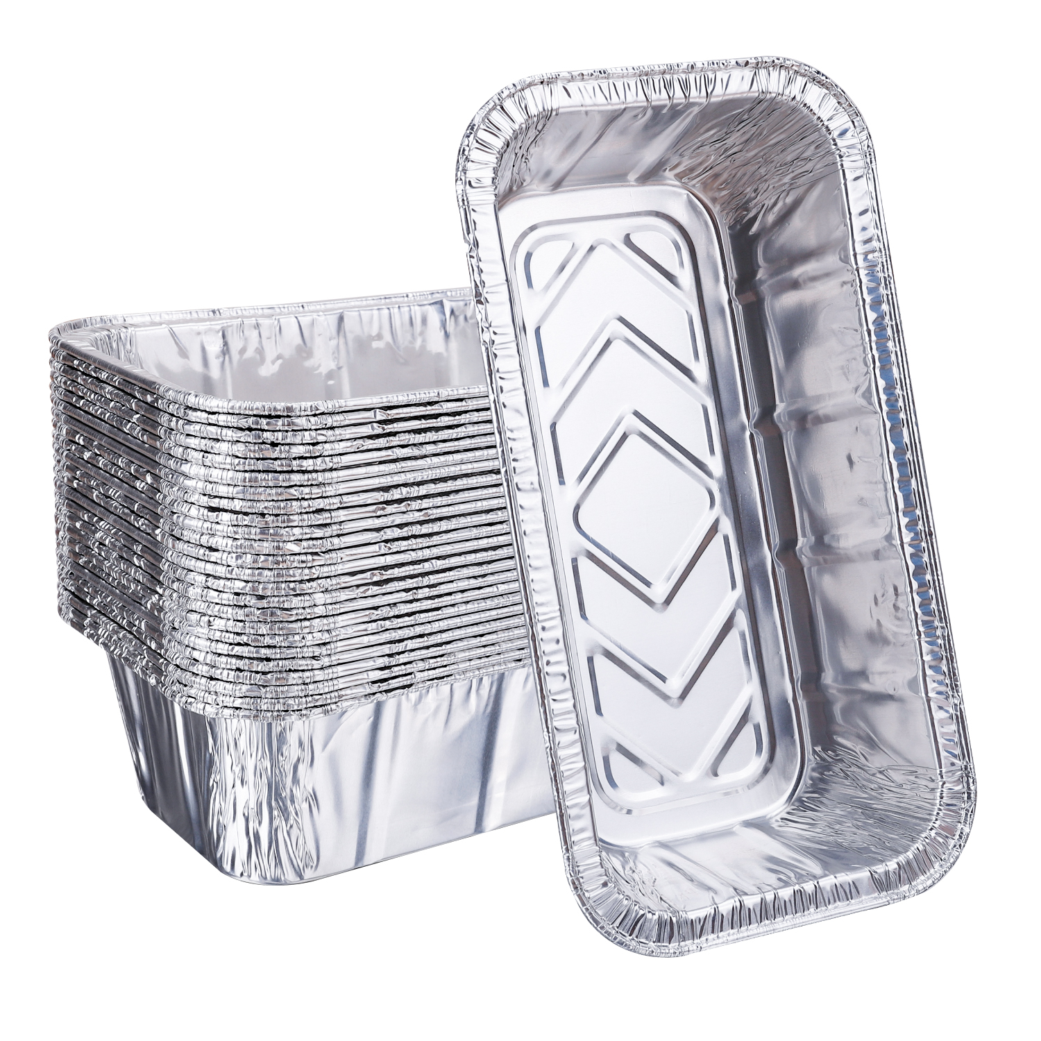 Bandeja de Aluminio Descartable R3 F275 x50 - Papelera Flexipack -  Embalajes y Descartables