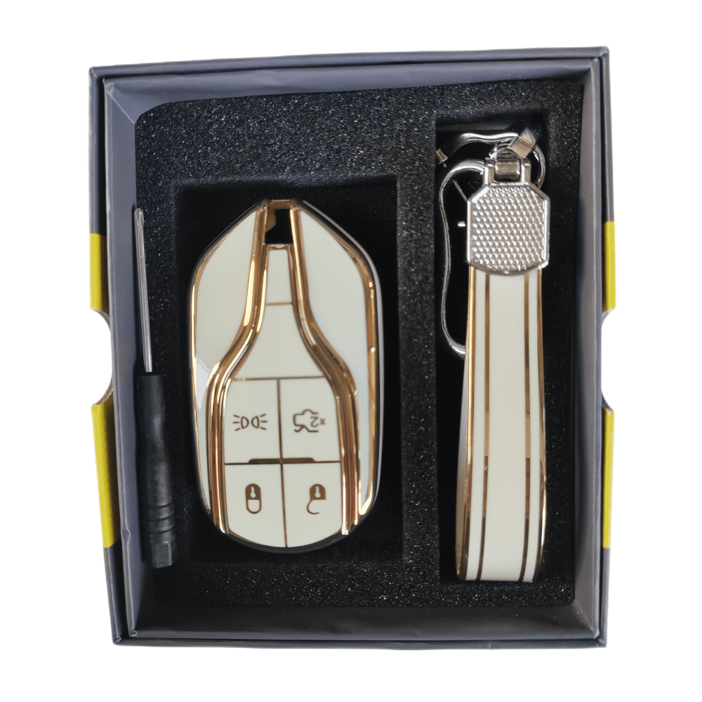 Fashion TPU Car Remote Key Case Cover for Maserati Levante Ghibli  Quattroporte GT Granturism GranCabrio Protector Shell Keychain