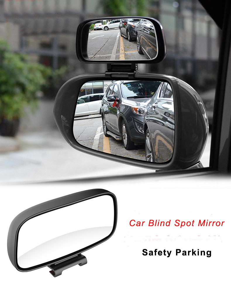 Degrees Wide Angle Car Rear Magnet Mirror Car Auxiliary Rearview Mirror  Eliminate Blind Point For Car Safety - AliExpress