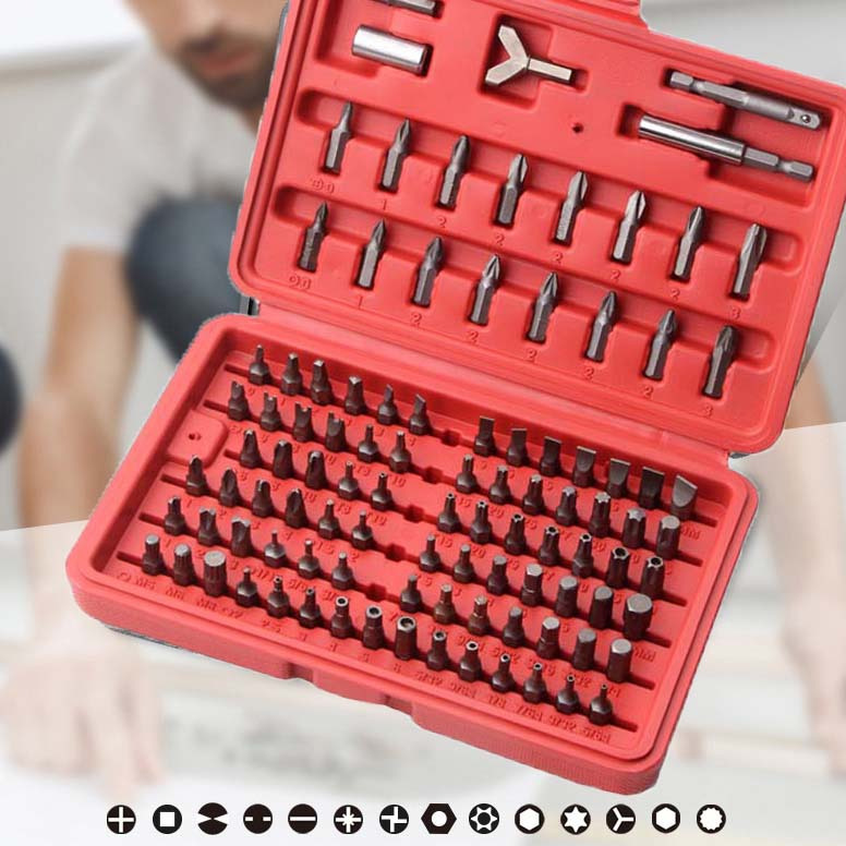 100pcs Multi Screwdriver Set Batch Bit Precision Screwdriver For