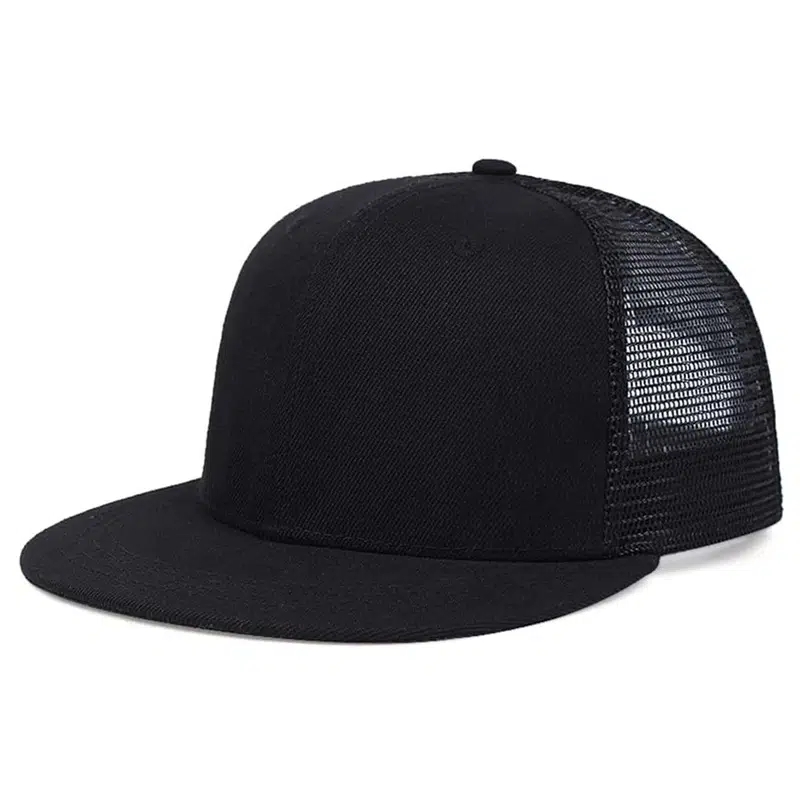 Men's Casual Mesh Flat Brim Cap