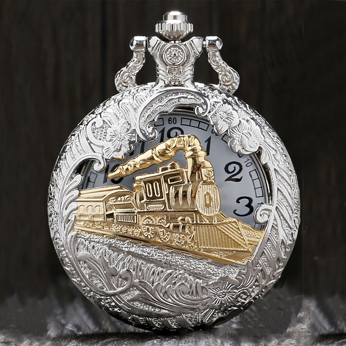 Simple Design Men's Fashion Creative Pocket Watch Clothing, Shoes