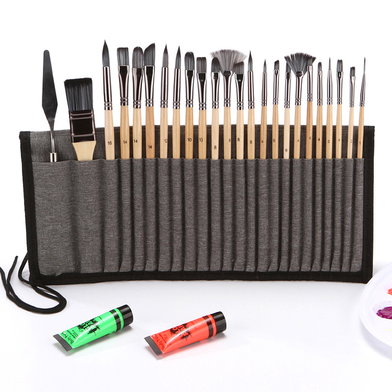 Paint Brush Set Expert Series Enhanced Synthetic Brush Set - Temu