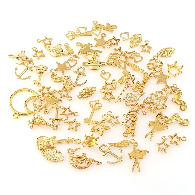 20pcs Set Mixed Style Alloy Pendant Craft Supplies