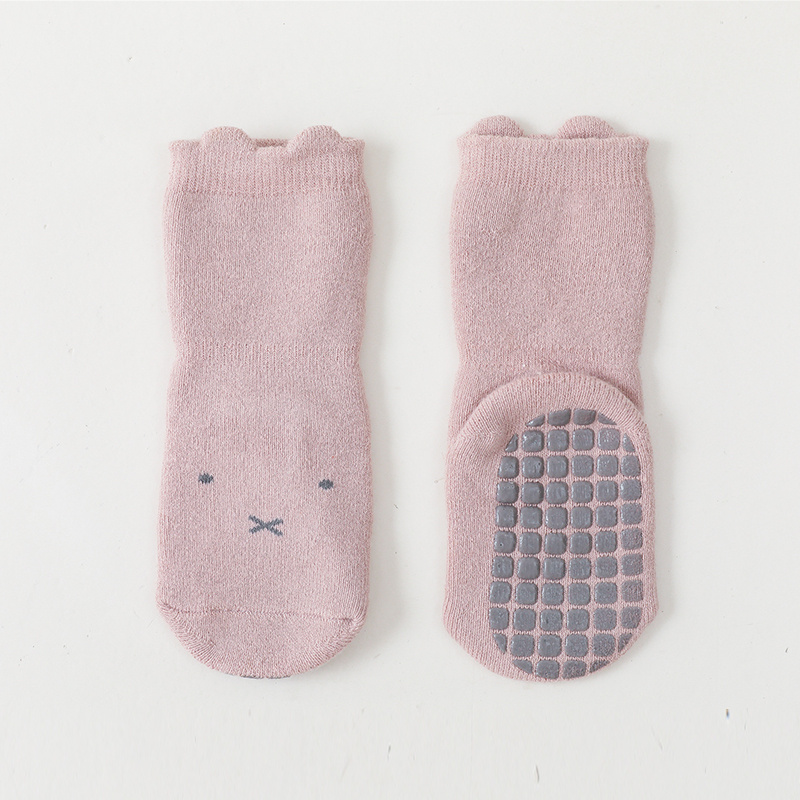 Filles Garçons Polaire Bas, Dessin Animé Imprimer Chaussettes Antidérapantes,  Chaussettes Bébé Chaussures Pour L'hiver - Temu Belgium