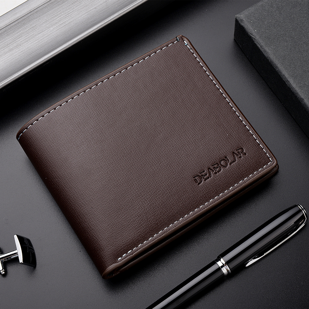 Short Style Genuine Leather Men's Wallet – Wallstreet Wardrobe