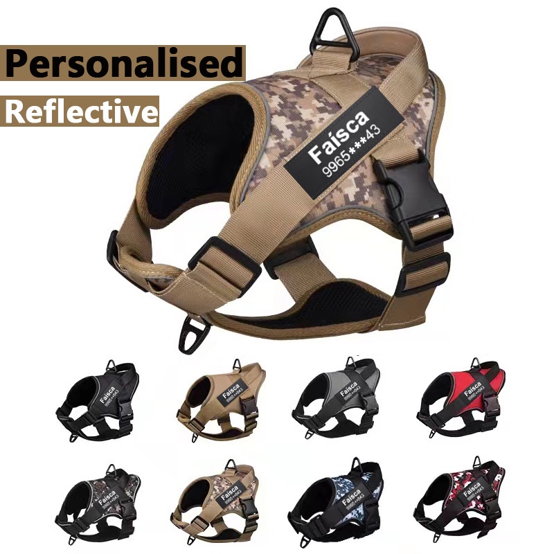 K9 harness clearance personalised