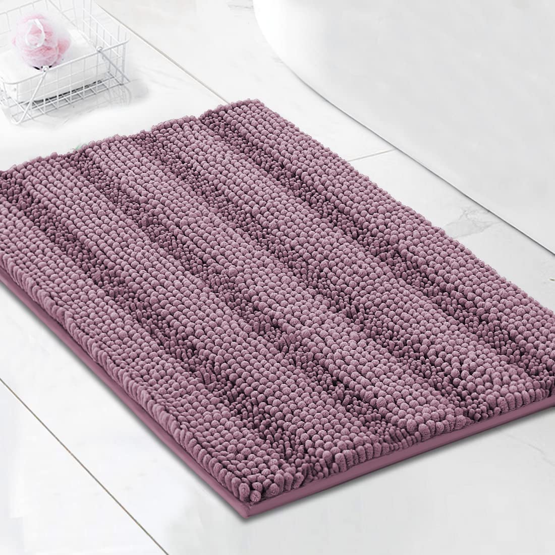 Loden Color Bath Mat Soft Shaggy Bathroom Rugs Non slip - Temu