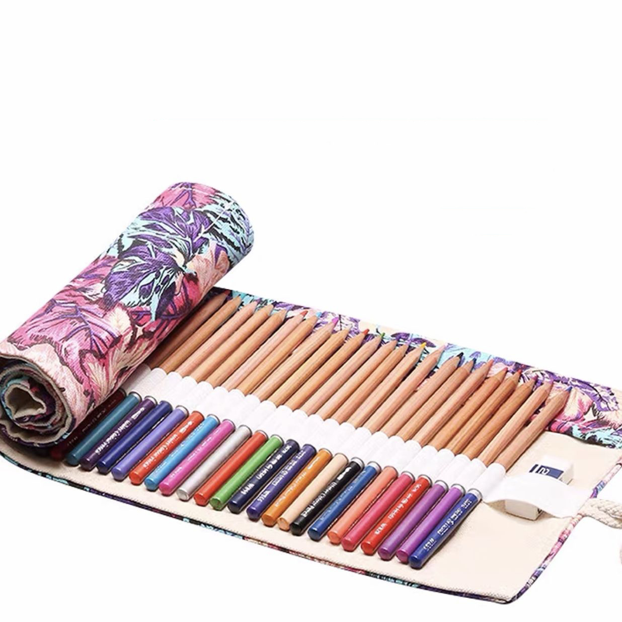  Rollup Color Pencils Bag Pencil case Colored Pencils