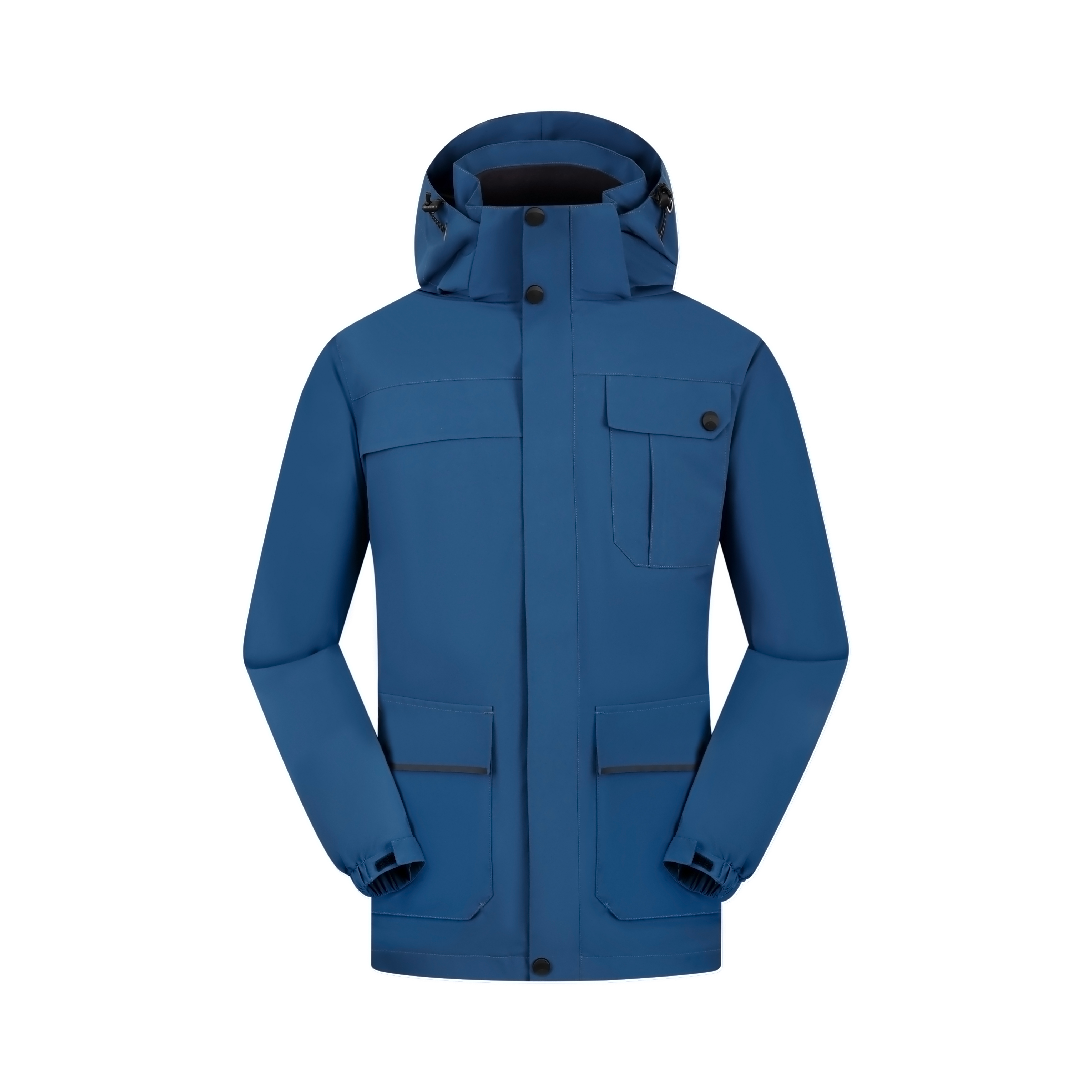 Warm Waterproof Men's 3 in 1 Ski Jacket Removable Hood - Temu
