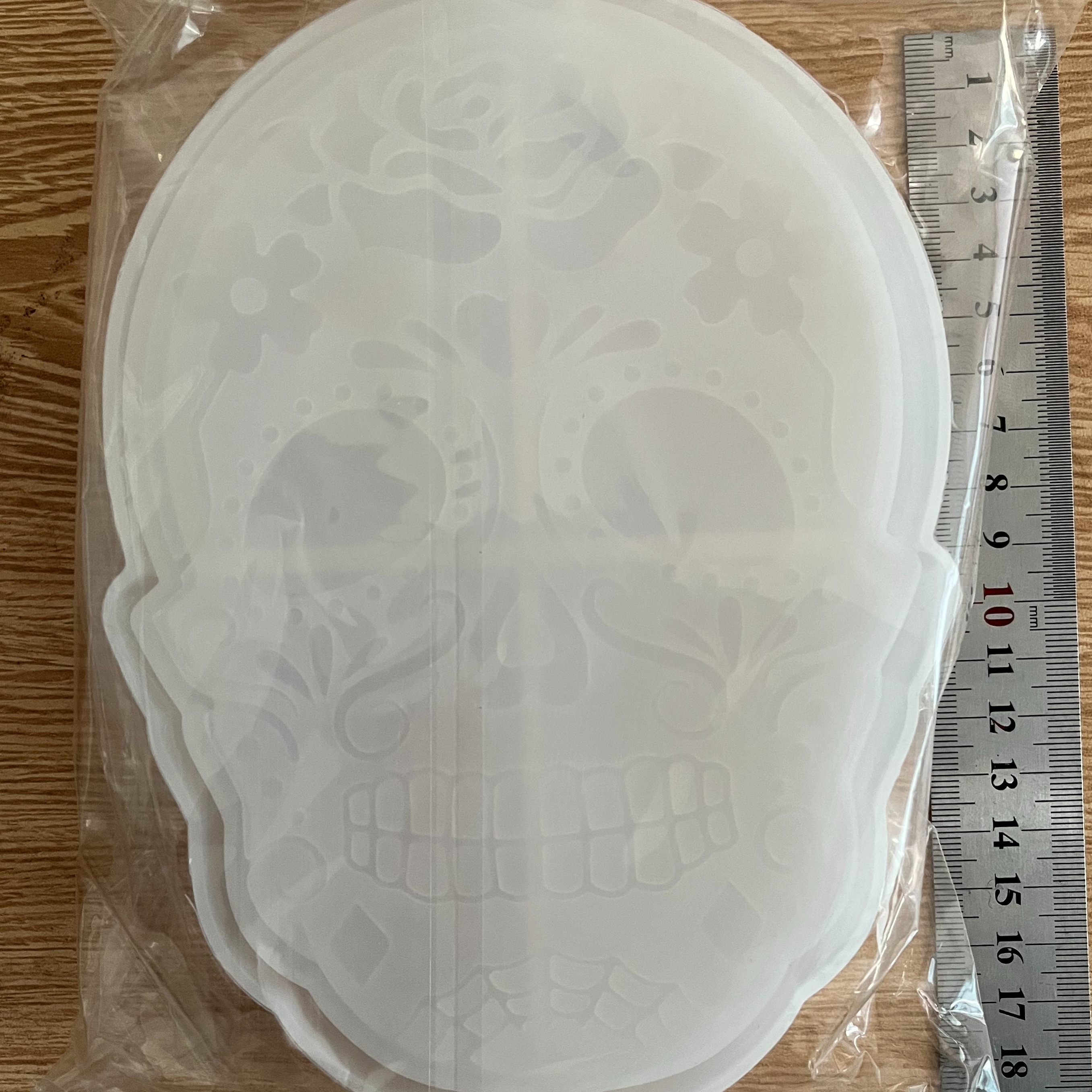 Resin Mold, Silicone Ashtray Mold Halloween Skull Diy Craft Gift Epoxy Resin  Casting Molds Jewelry Storage Mould For Party, Home Decoration - Temu