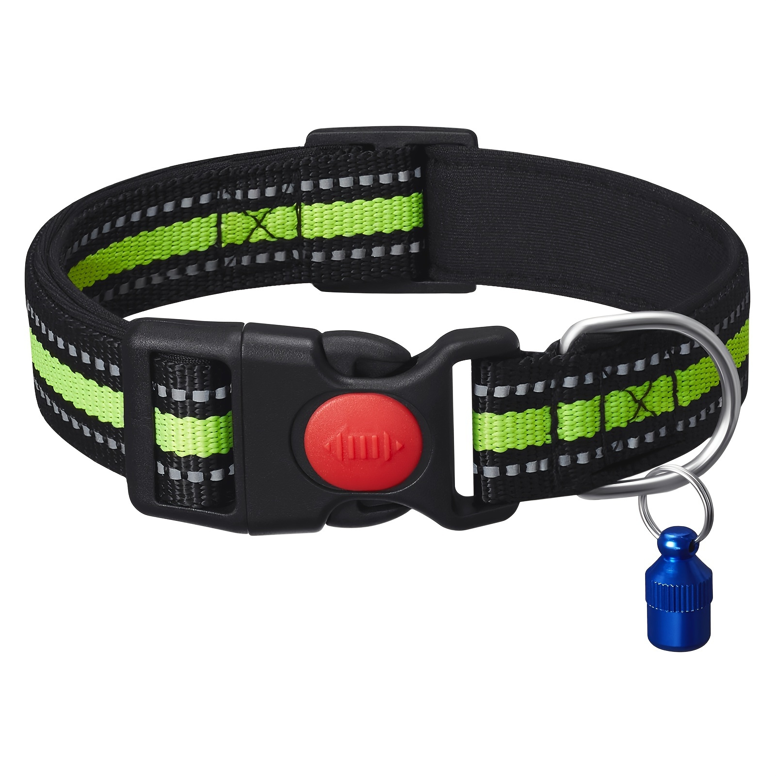 Reflective Pet Collar Adjustable Dog Collar With Lock Buckle Collar For ...