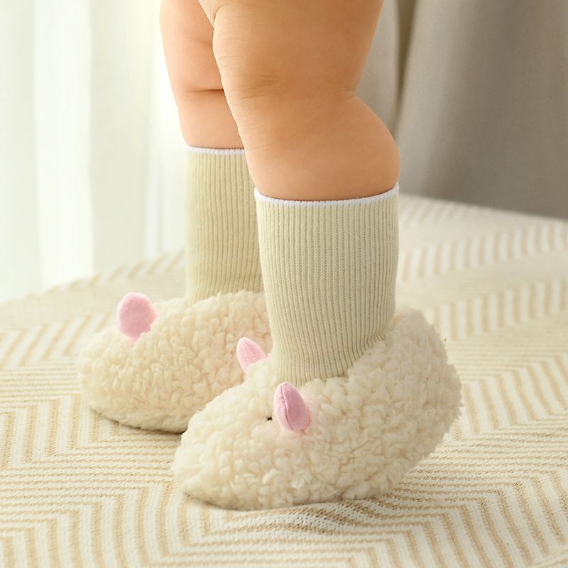 Infant Baby Socks Shoes Cute Cartoon Soft Sole Non-slip Toddler