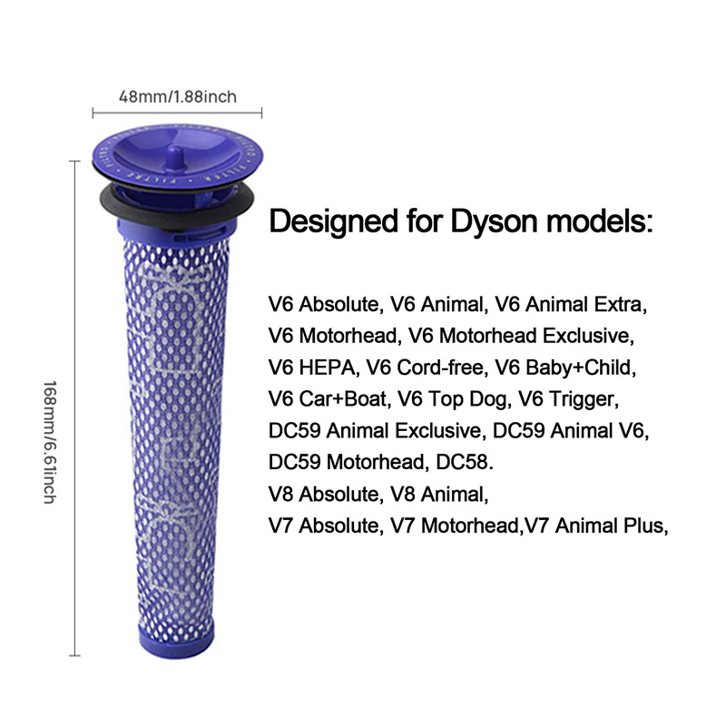 Aspirateur Dyson DC61 Top Dog, Pièces et accessoires