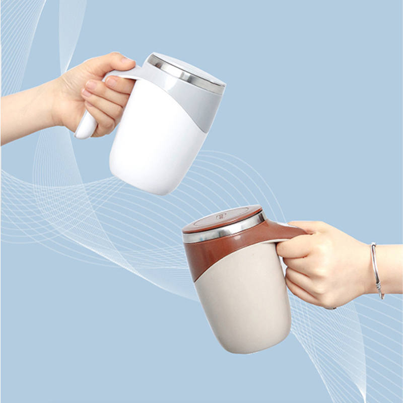 Tasse à café électrique en érable de tasse à agitation automatique