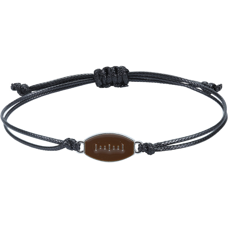 Football Baseball Basketball Rope Knotted Bracelet
