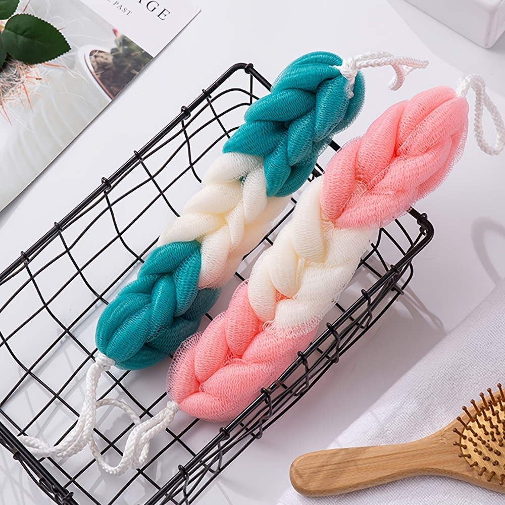 Back Scrubber Long Handled Bath Brush Soft Mesh Sponge - Temu