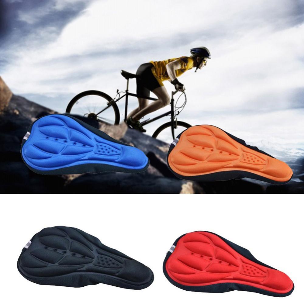 Silicone Bike Seat Cushion, Soft Gel Padded Bicycle Seat Cover, Men Women  Comfort Bike Fits For Exercise, Cycling, Spinning, Mountain, Road Bikes -  Temu